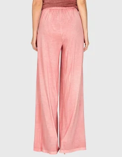 Wide-Leg Hose mit elastischem Bund