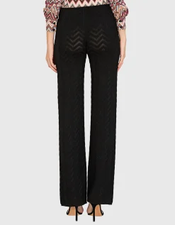 Wide-Leg Hose mit elastischem Bund
