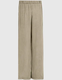 Wide-Leg Hose mit elastischem Bund