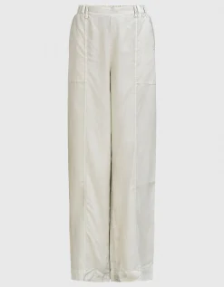 Wide-Leg Hose mit elastischem Bund
