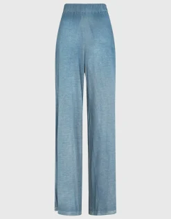 Wide-Leg Hose mit elastischem Bund