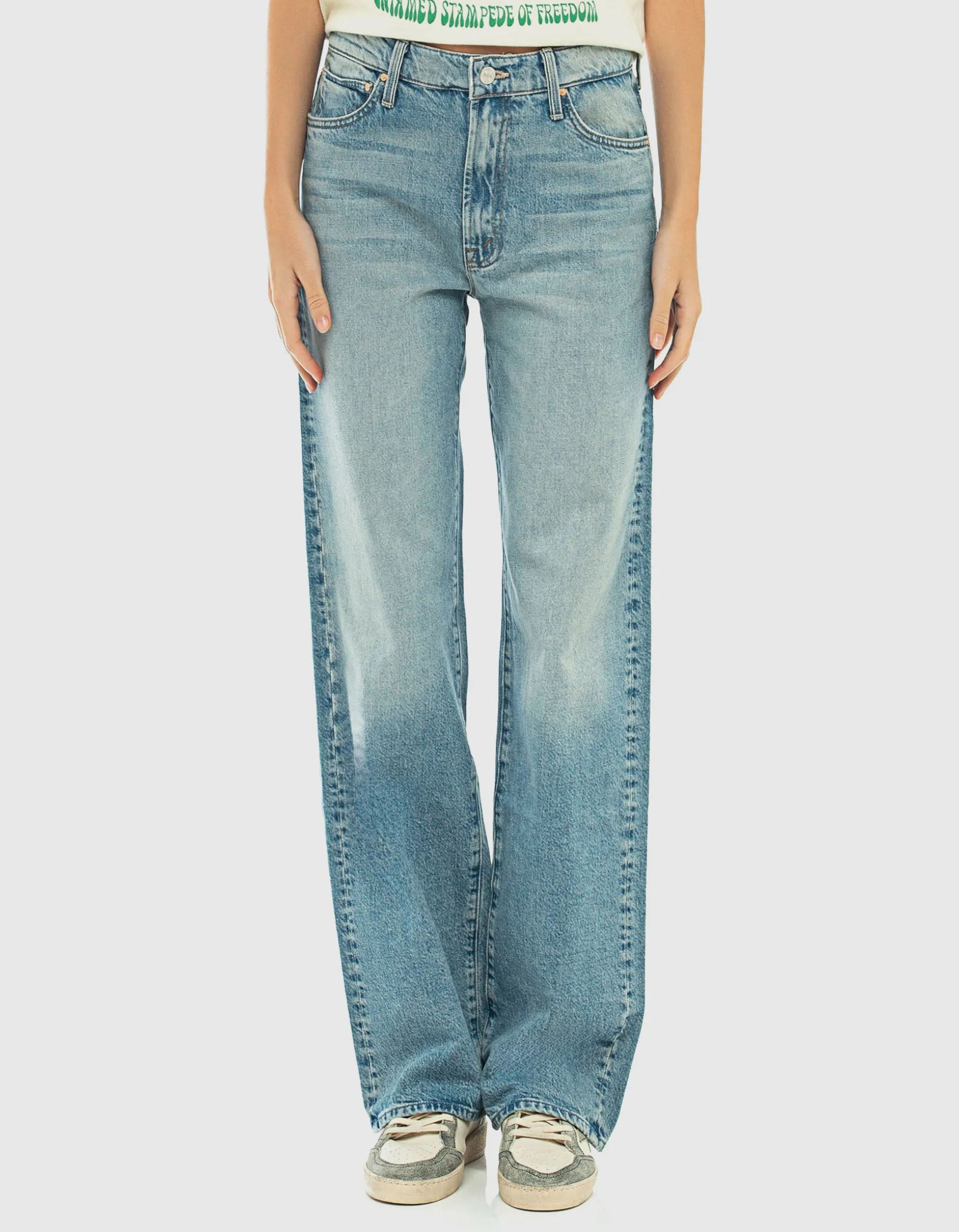Wide-Leg Jeans