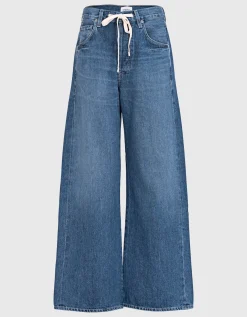 Wide-Leg Jeans Brynn mit Tunnelzug