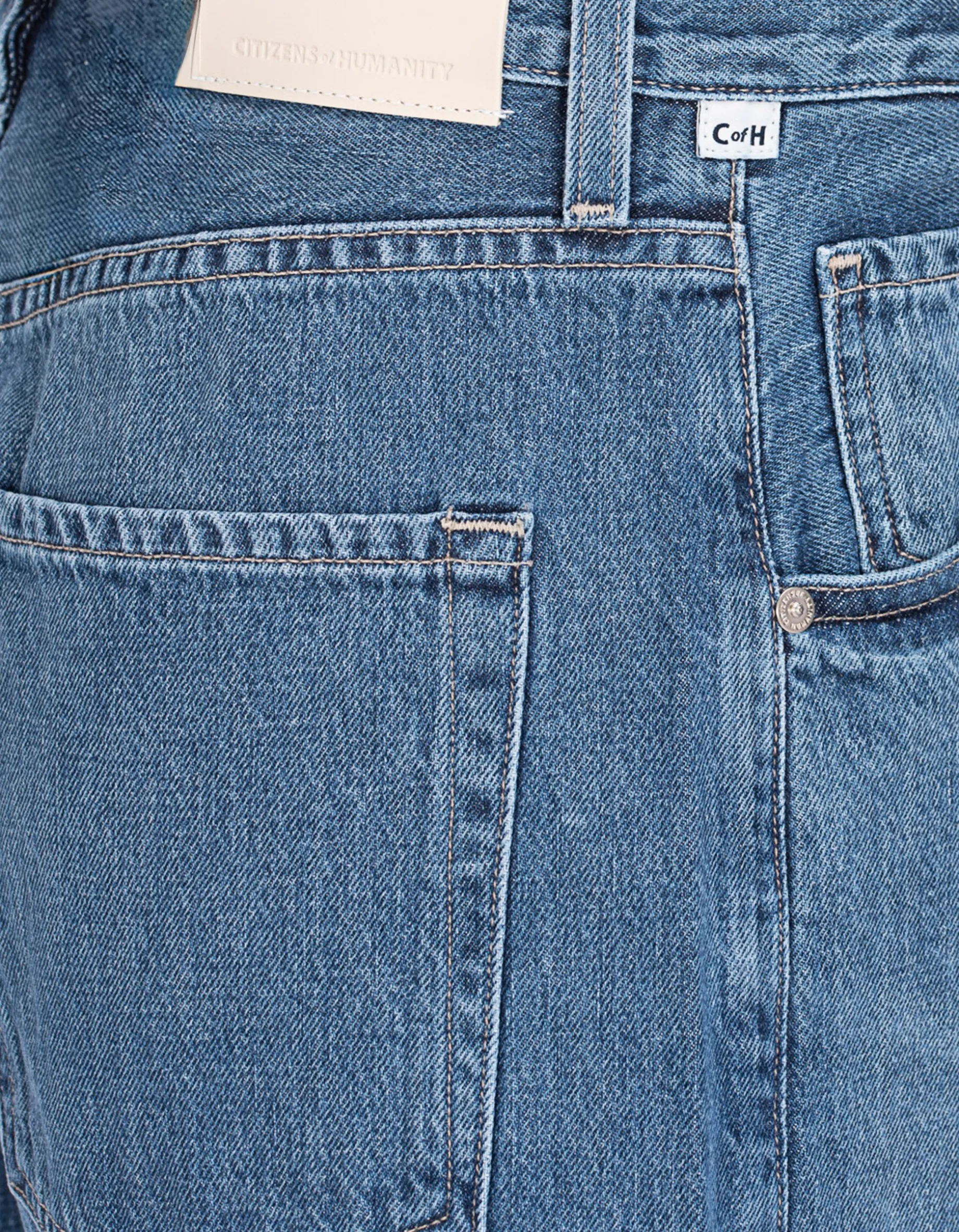 Wide-Leg Jeans Brynn mit Tunnelzug