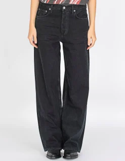 Wide-Leg Jeans Low Slung Baggy