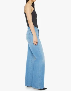 Wide-Leg Jeans mit Bundumschlag