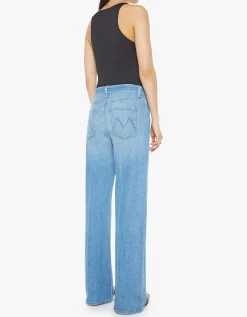 Wide-Leg Jeans mit Bundumschlag
