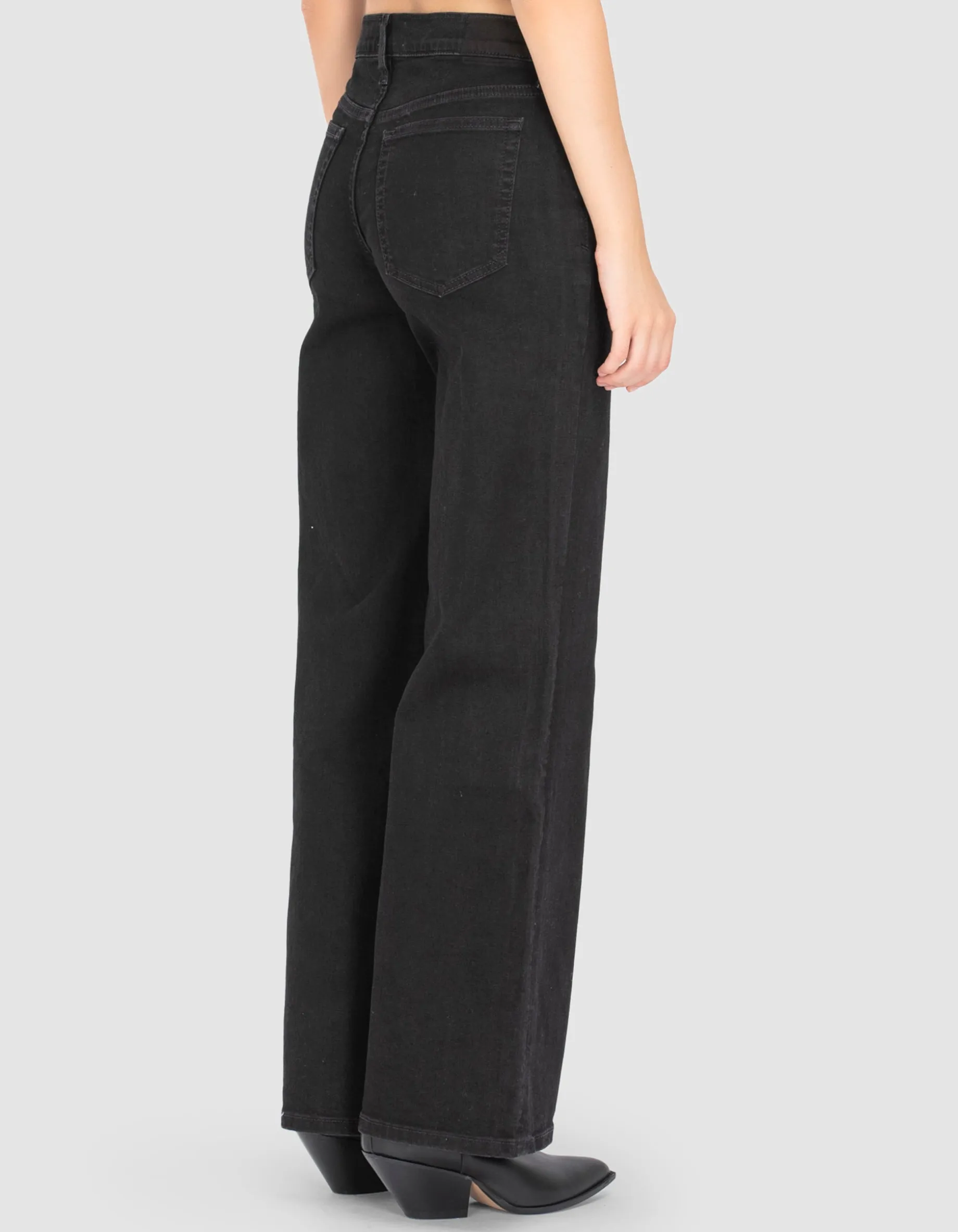 Wide-Leg Jeans Romi French