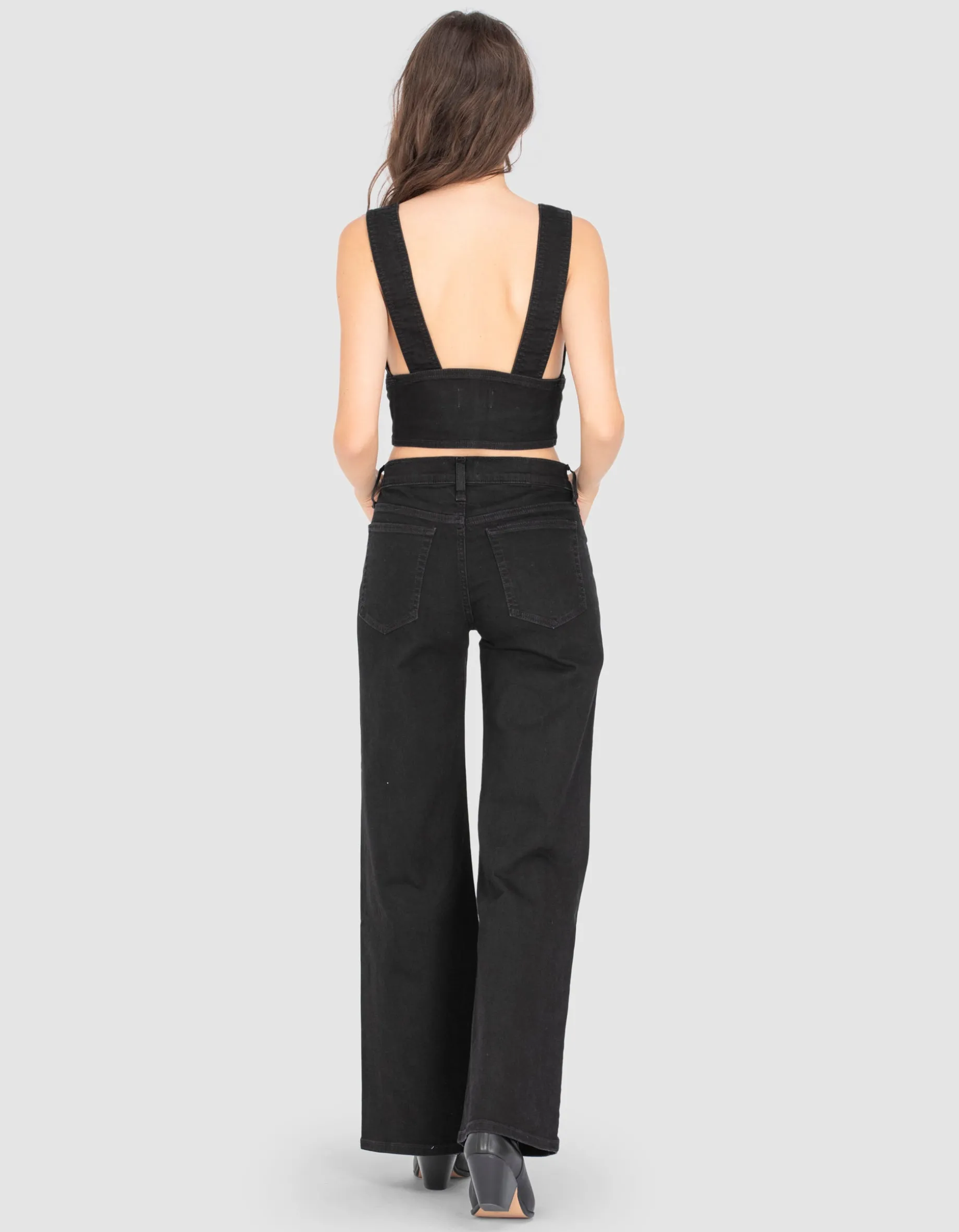 Wide-Leg Jeans Romi French