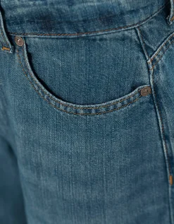 Wide-Leg Jeans Willow mit Leinen-Anteil