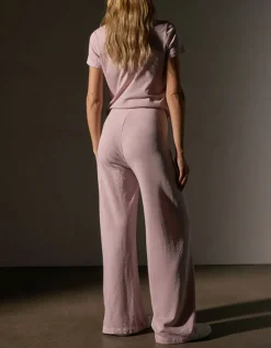 Wide-Leg Jogginghose