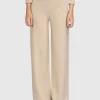Wide-Leg Kaschmir Hose