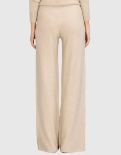 Wide-Leg Kaschmir Hose