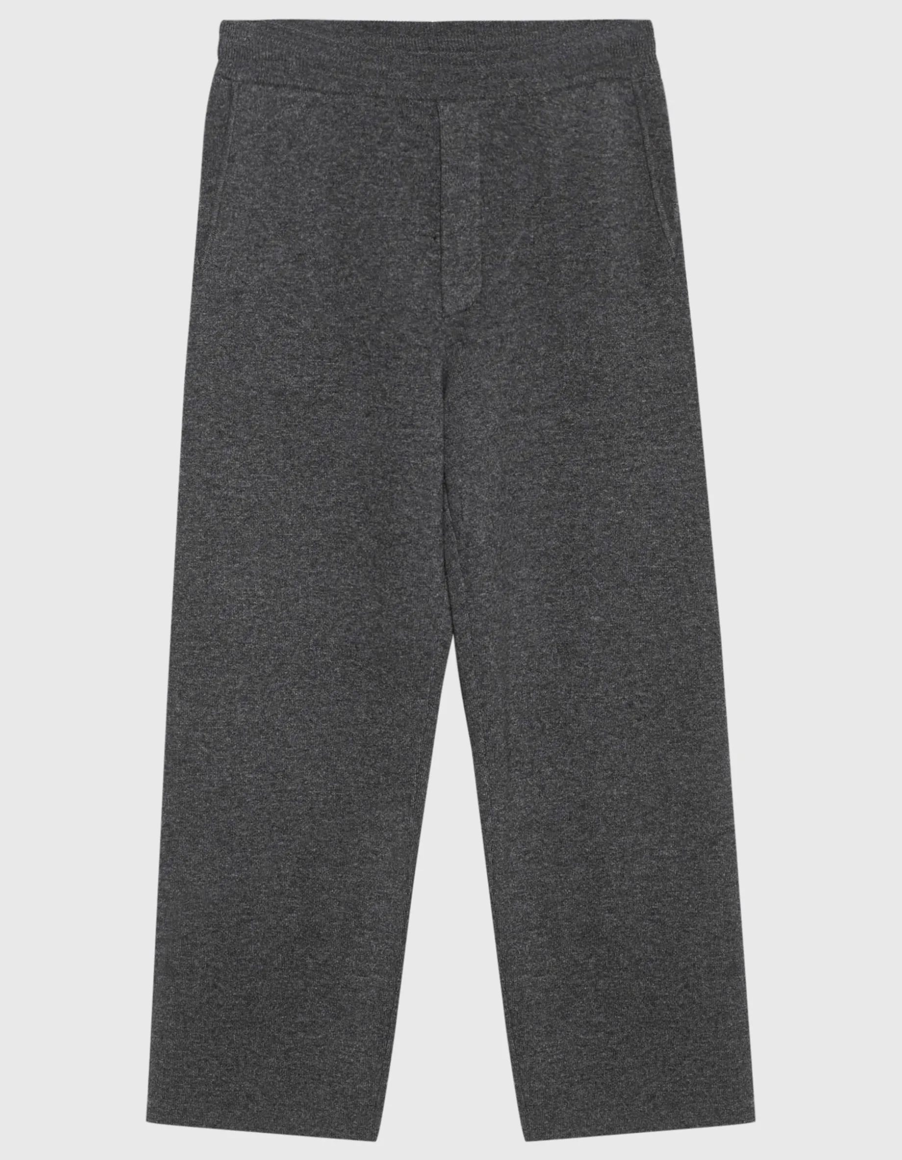 Wide-Leg Kaschmir Strickhose
