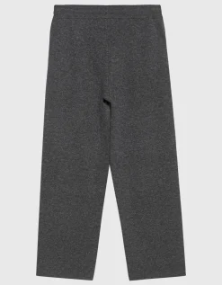 Wide-Leg Kaschmir Strickhose