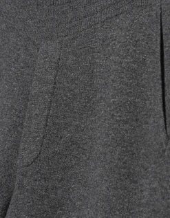 Wide-Leg Kaschmir Strickhose