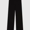 Wide-Leg Kaschmir-Mix Hose