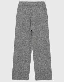 Wide-Leg Kaschmir-Strickhose