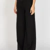 Wide-Leg Leinen-Hose