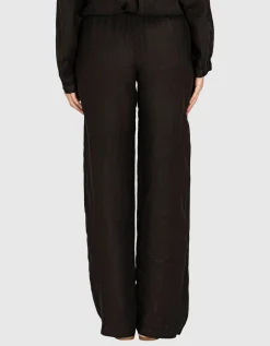 Wide-Leg Leinen-Hose