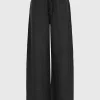Wide-Leg Leinen-Hose Brynn mit Tunnelzug