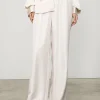 Wide-Leg Seiden-Hose