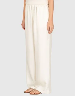 Wide-Leg Seiden-Hose