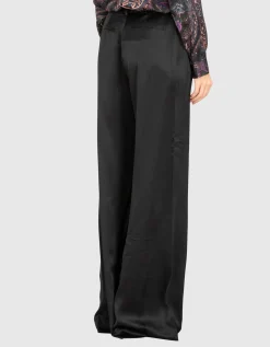 Wide-Leg Seiden-Hose