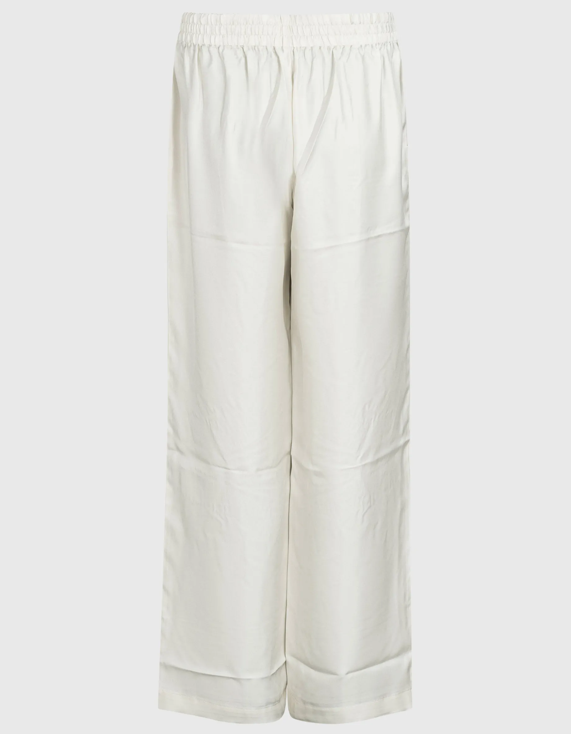 Wide-Leg Seiden-Hose