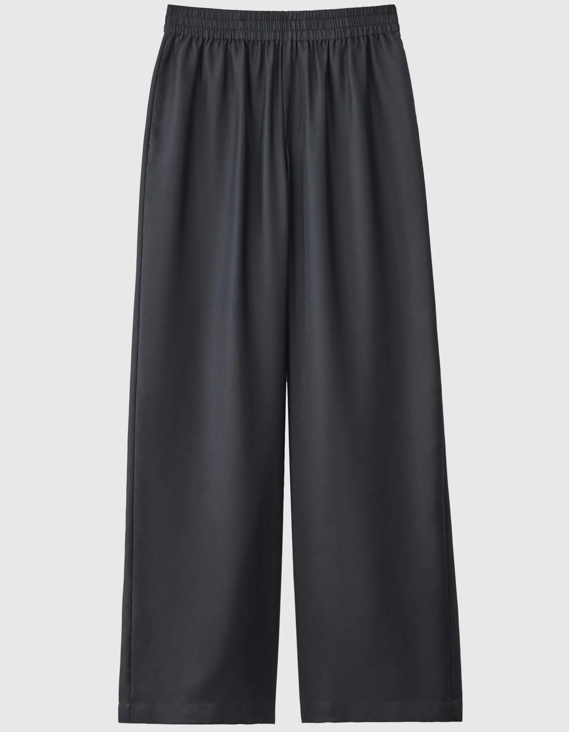 Wide-Leg Seiden-Hose