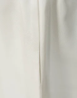 Wide-Leg Seiden-Hose