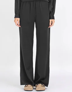 Wide-Leg Seiden-Hose Bella
