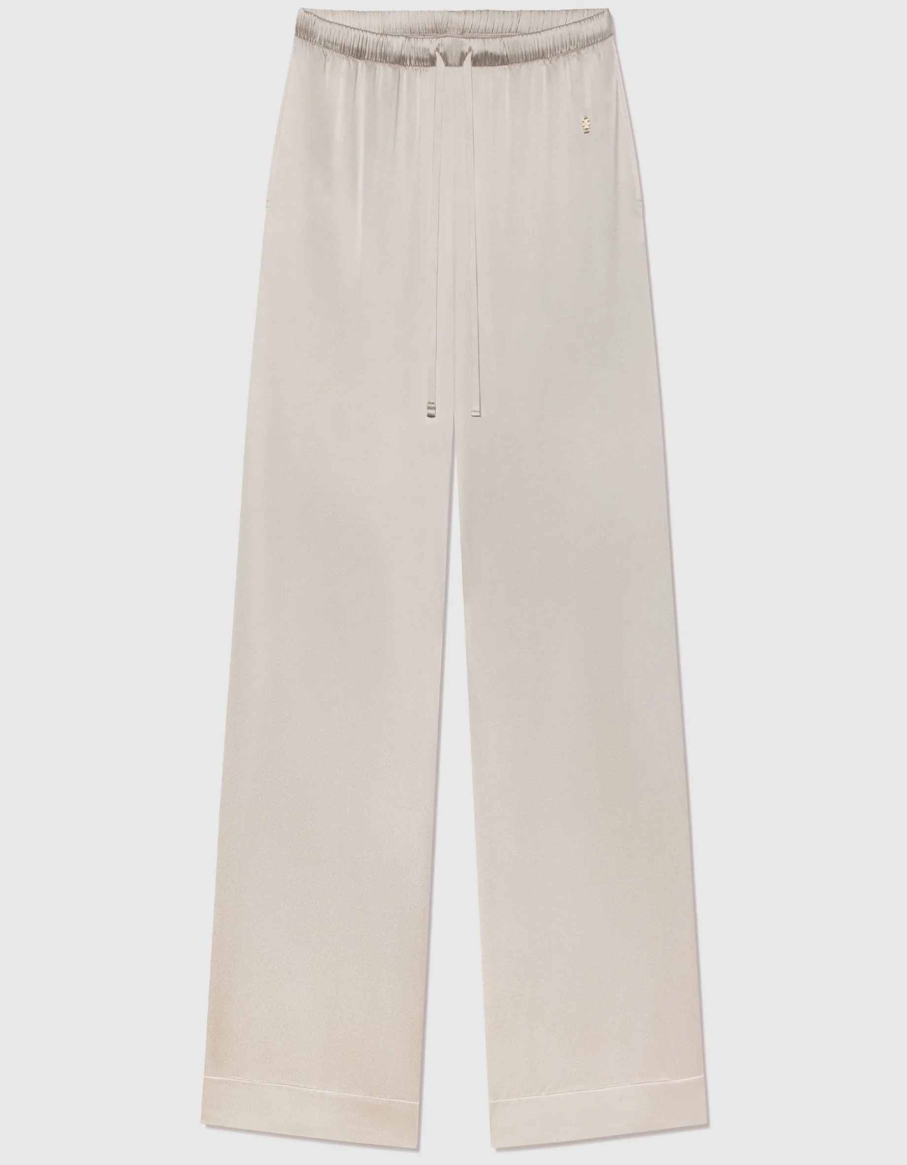 Wide-Leg Seiden-Hose Brody