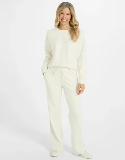 Wide-Leg Sweatpants