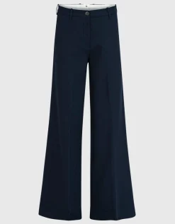 Wide-Leg Woll-Mix Hose