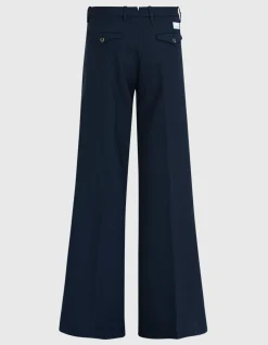 Wide-Leg Woll-Mix Hose