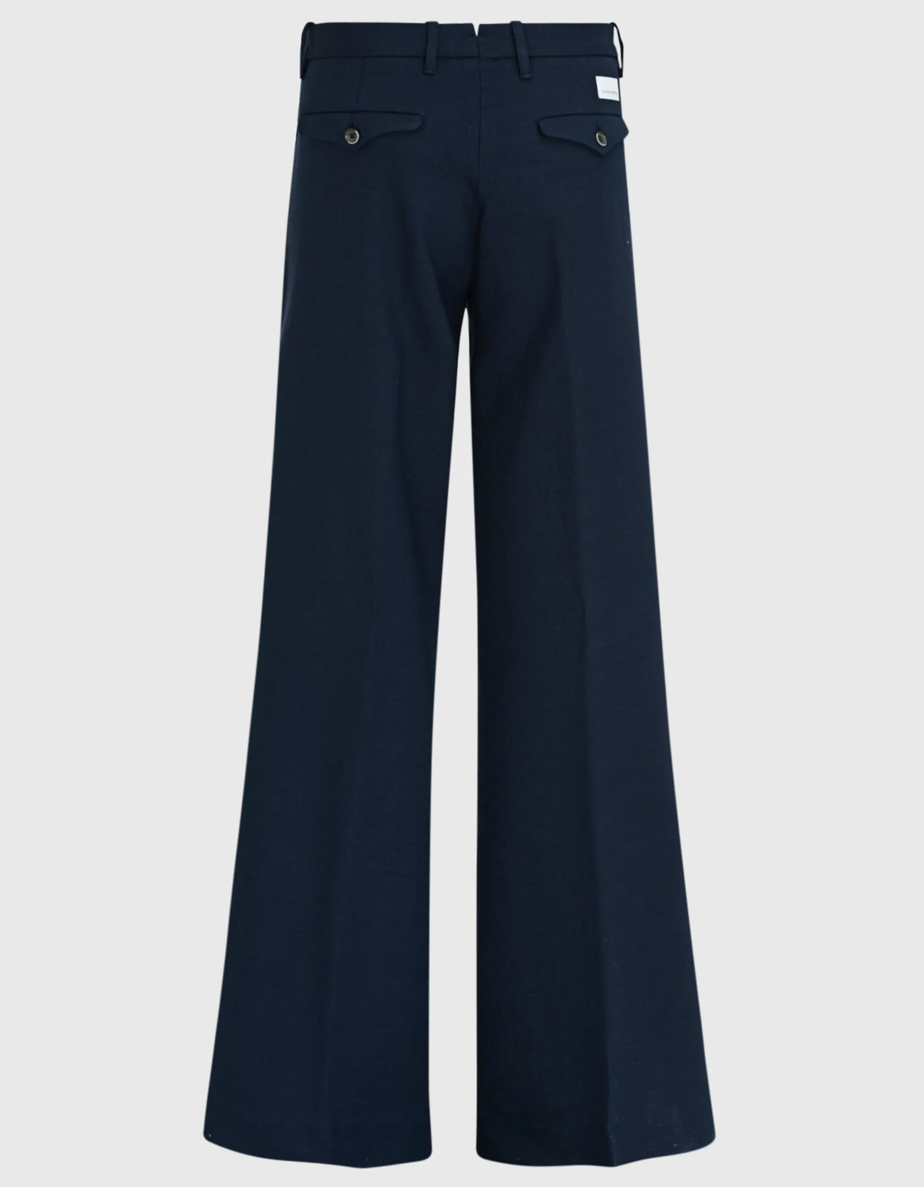 Wide-Leg Woll-Mix Hose