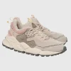Wildleder-Sneaker mit Teddy-Fell