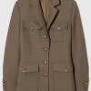 Woll-Blazer Nelson mit aufgesetzten Pattentaschen
