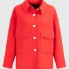 Woll-Jacke Kaylee mit Klappentaschen