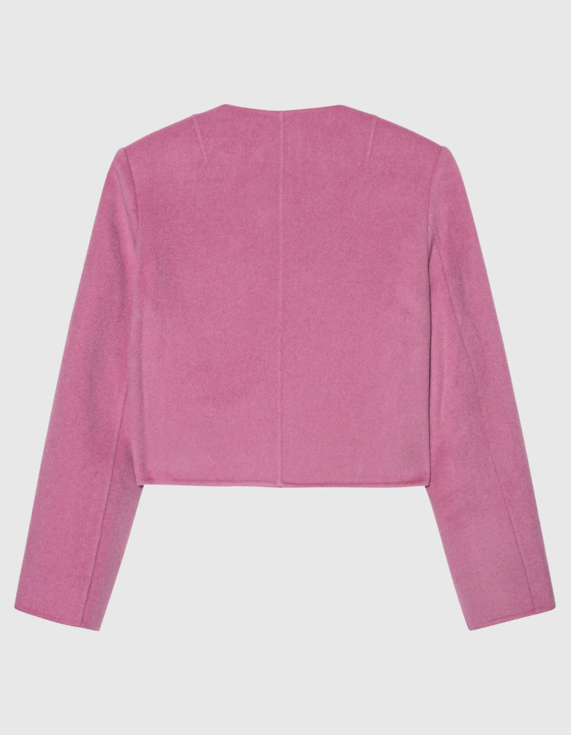 Woll-Kaschmir-Mix Blazer-Jacke mit Brusttaschen