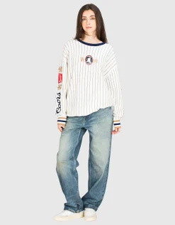 Woll-Kaschmir-Mix Pullover mit Stickereien