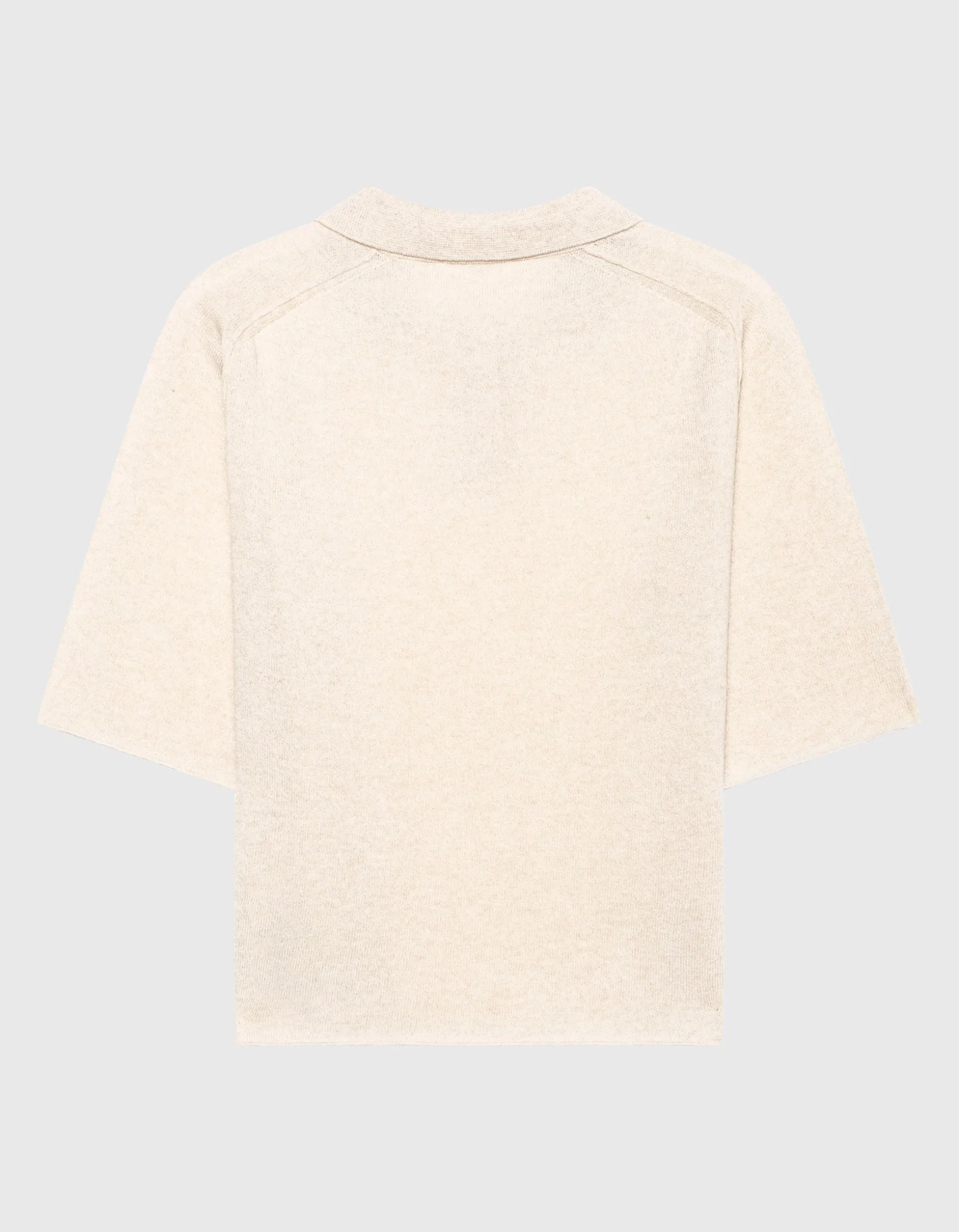 Woll-Kaschmir-Seiden-Mix Poloshirt