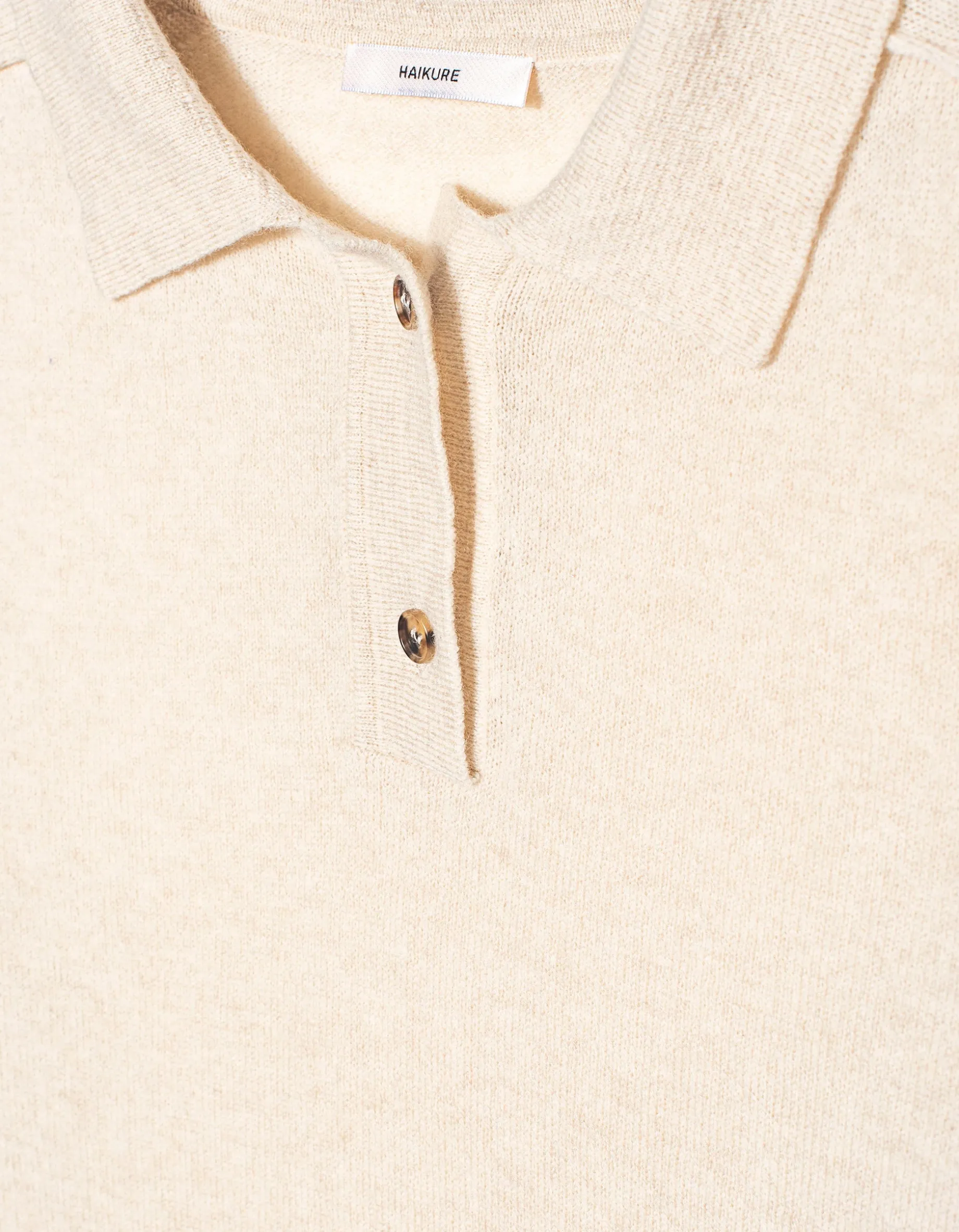 Woll-Kaschmir-Seiden-Mix Poloshirt