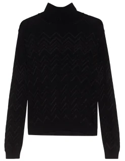 Woll-Mix Rollkragen-Pullover