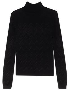 Woll-Mix Rollkragen-Pullover