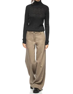 Woll-Mix Rollkragen-Pullover