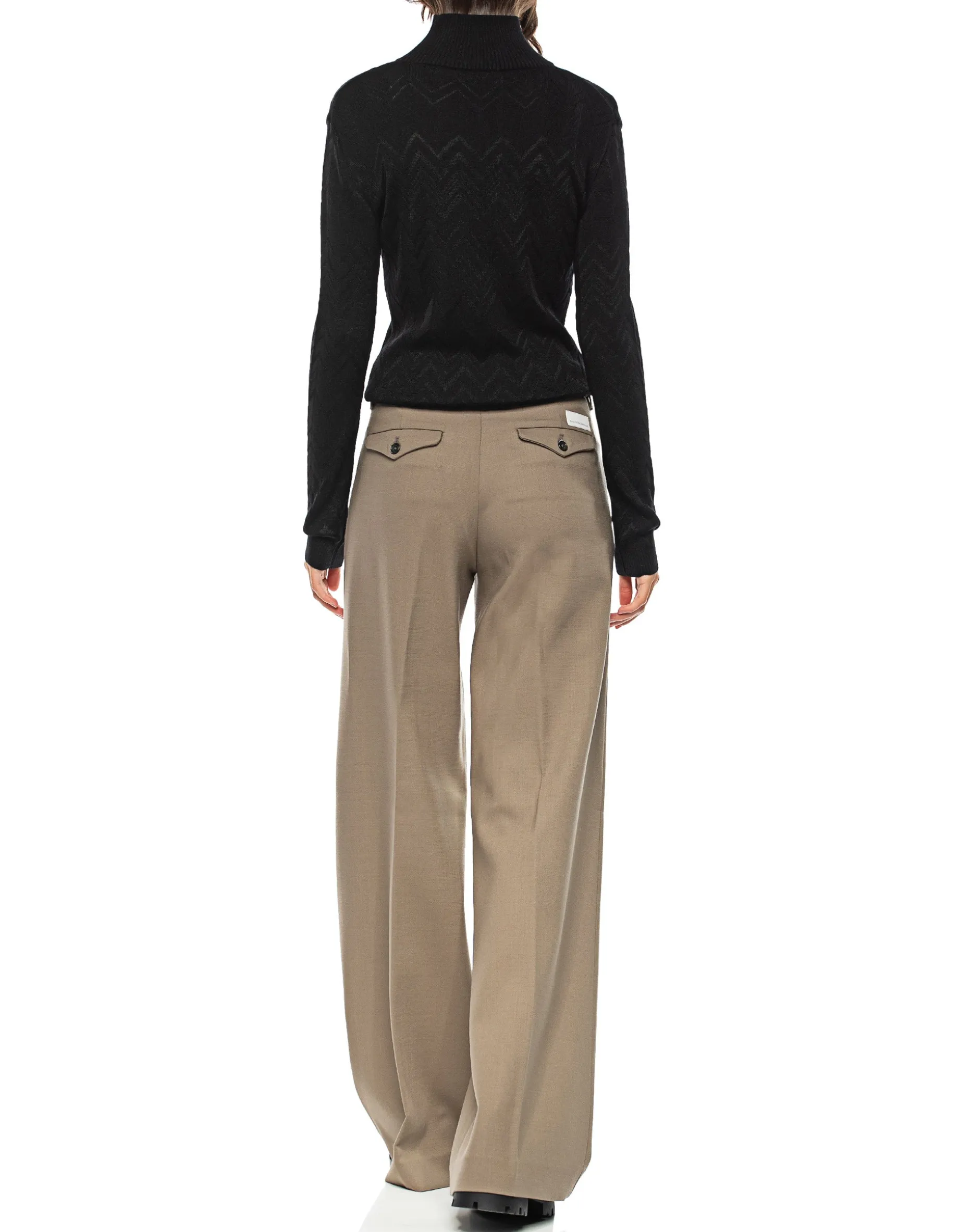 Woll-Mix Rollkragen-Pullover