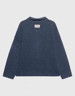Zip Up Woll-Cardigan mit Kaschmir-Cardigan