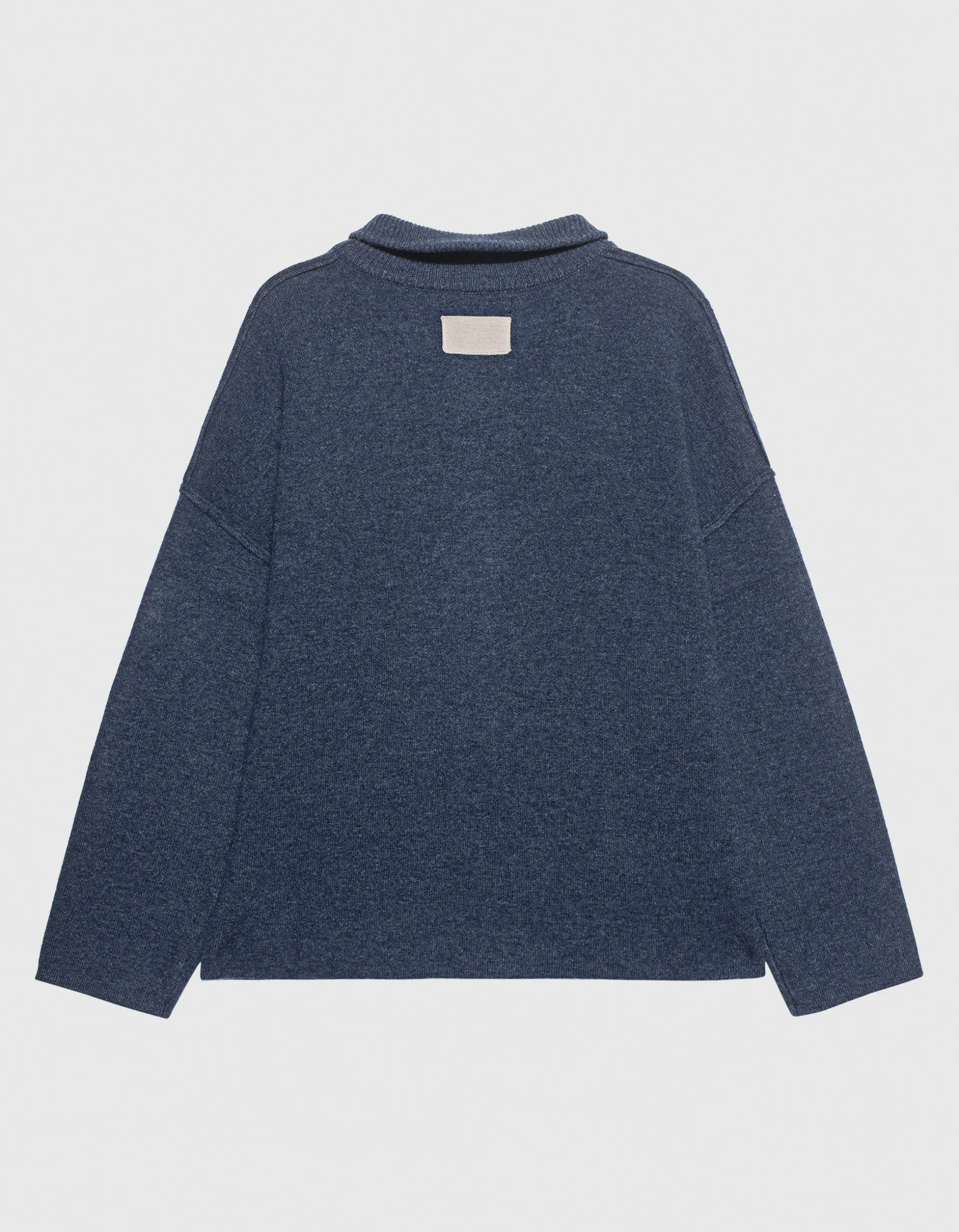 Zip Up Woll-Cardigan mit Kaschmir-Cardigan